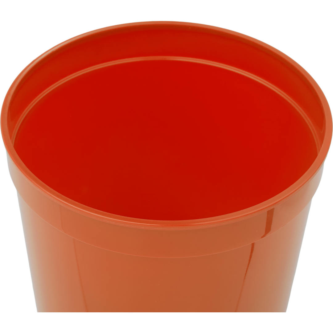 Solid 16oz Stadium Cup - SM-6012 Orange