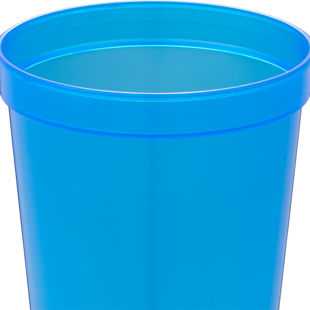 Solid 16oz Stadium Cup - SM-6012 Blue