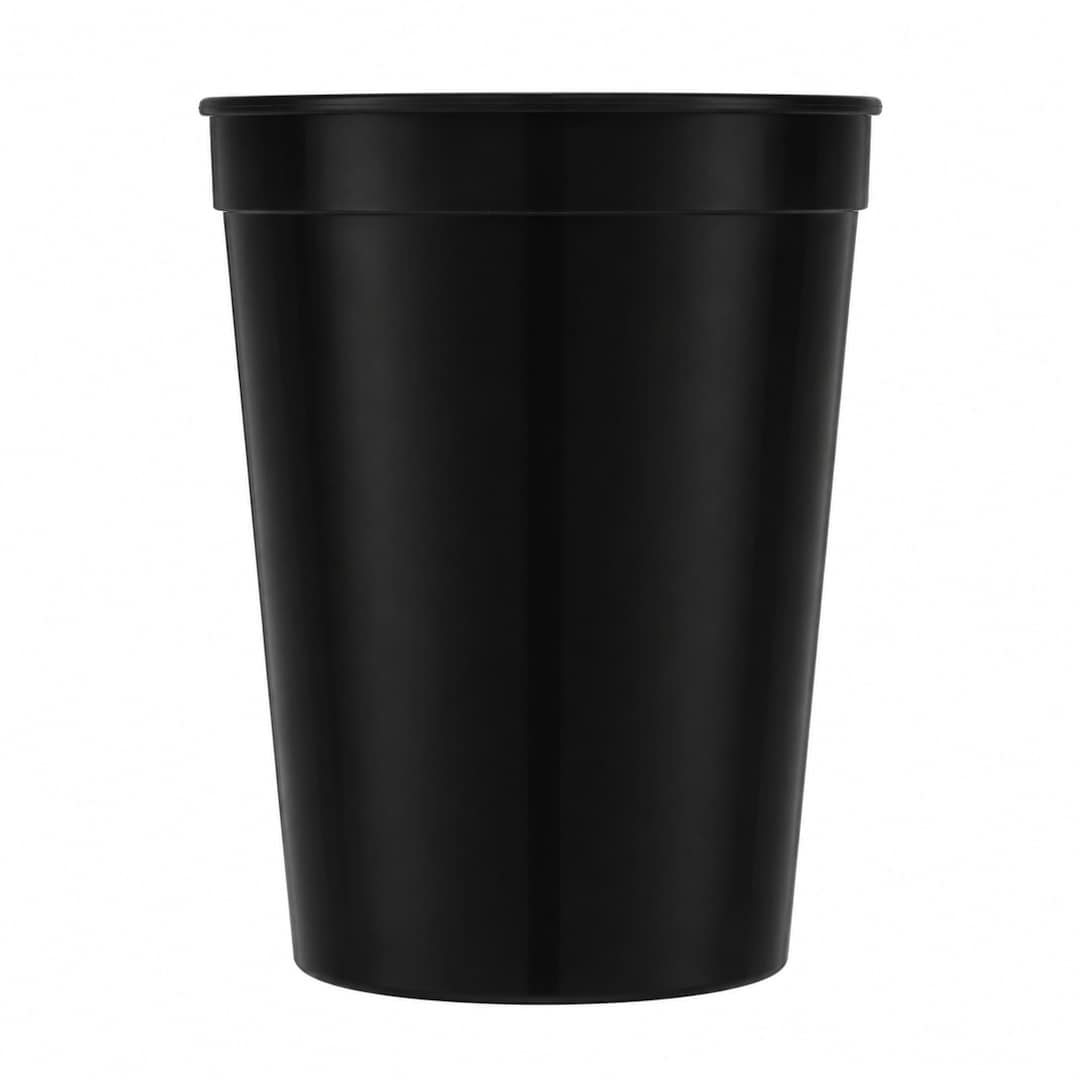 Solid 16oz Stadium Cup - SM-6012 Black