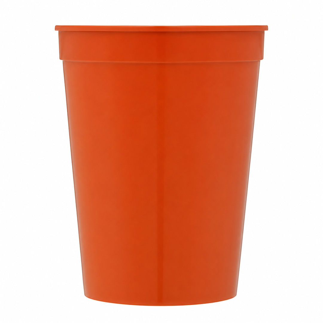 Solid 16oz Stadium Cup - SM-6012 Orange