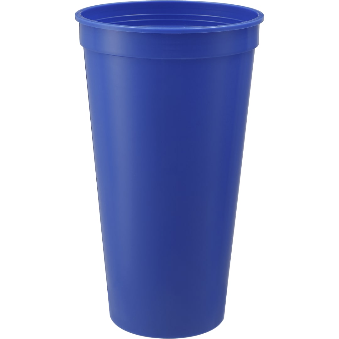 Solid 24oz Stadium Cup - SM-6013 Blue