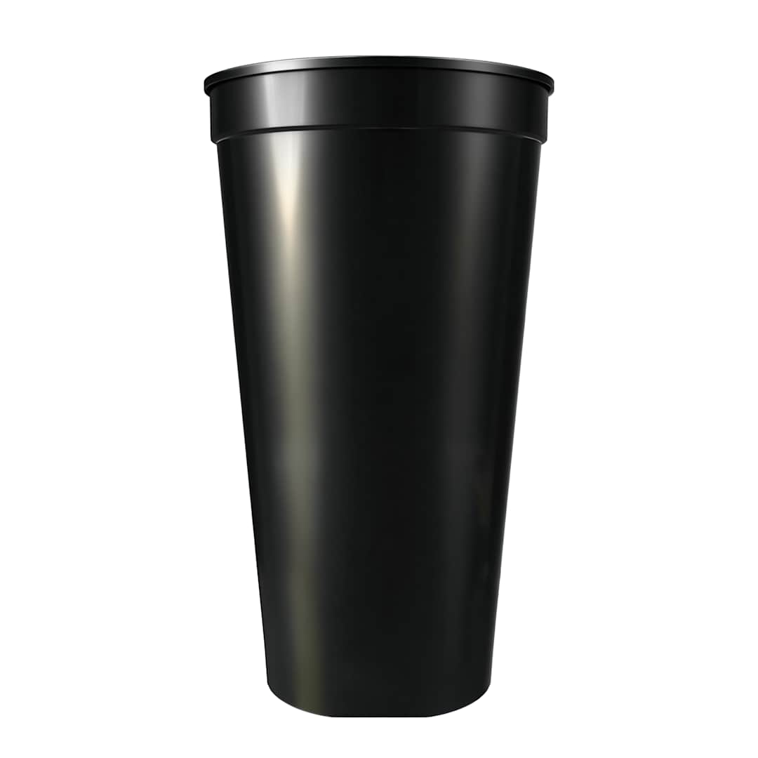Solid 24oz Stadium Cup - SM-6013 Black