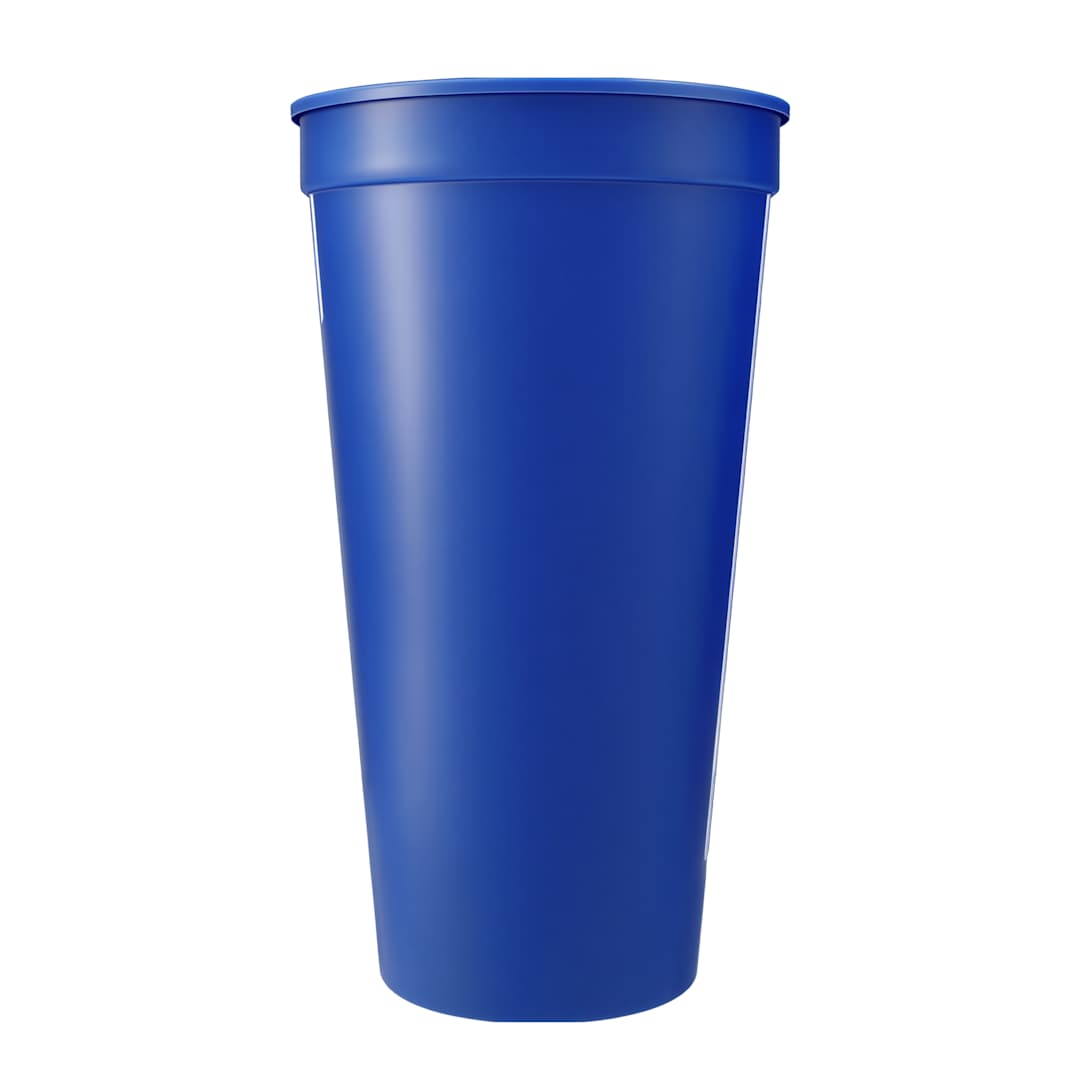 Solid 24oz Stadium Cup - SM-6013 Blue