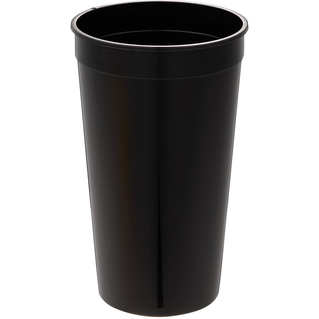 Bullet Solid 32oz Stadium Cup - SM-6014 Black