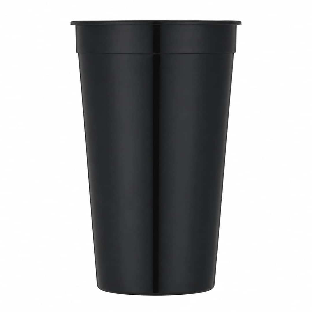 Solid 32oz Stadium Cup - SM-6014 Black