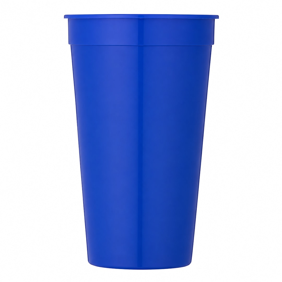 Solid 32oz Stadium Cup - SM-6014 Blue