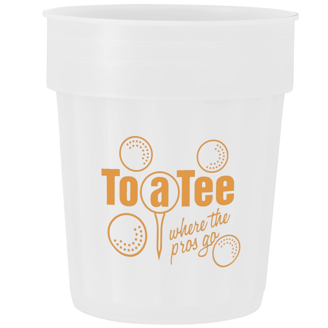 Bullet Fluted 16oz Stadium Cup - SM-6015 Clear