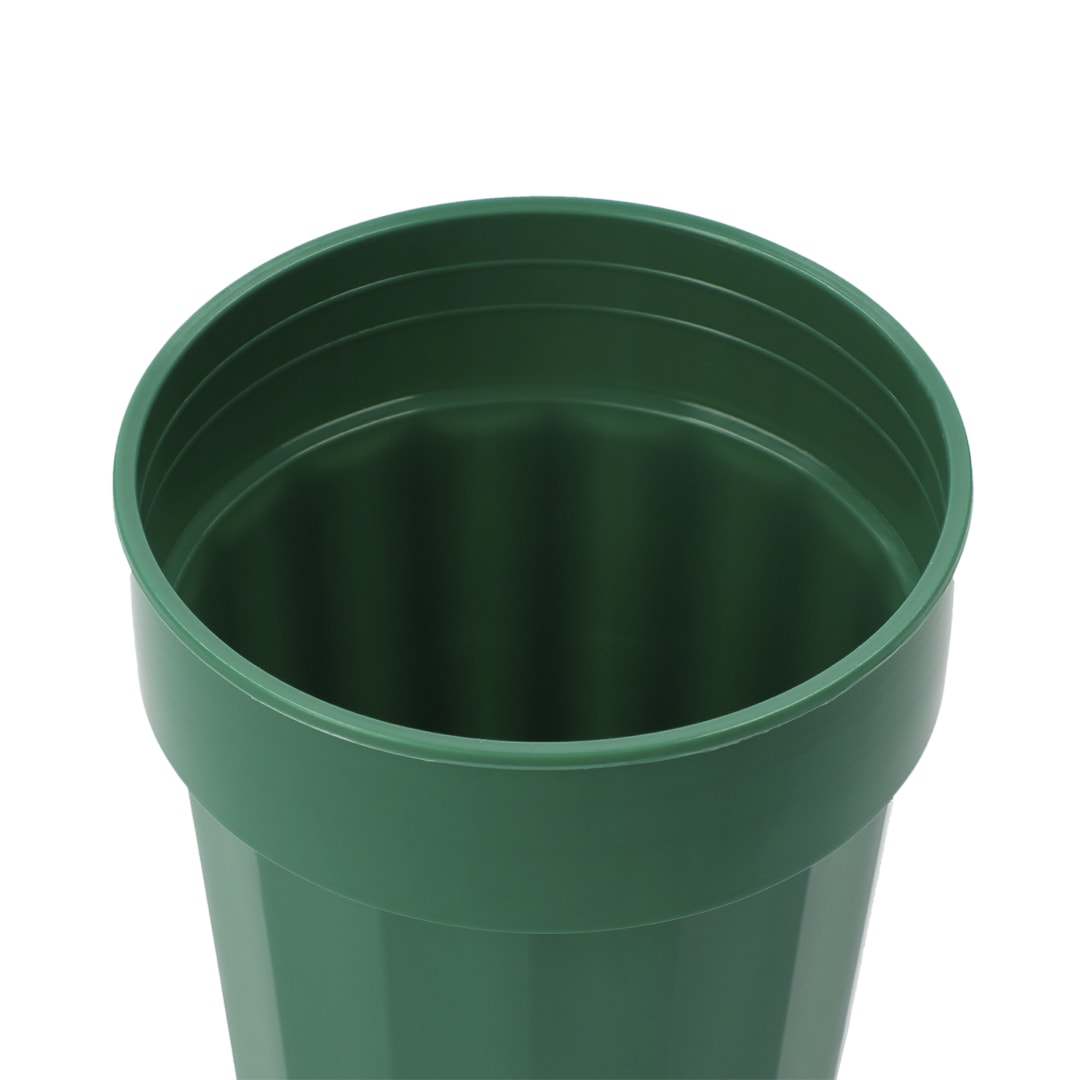 Bullet Fluted 16oz Stadium Cup - SM-6015 Green