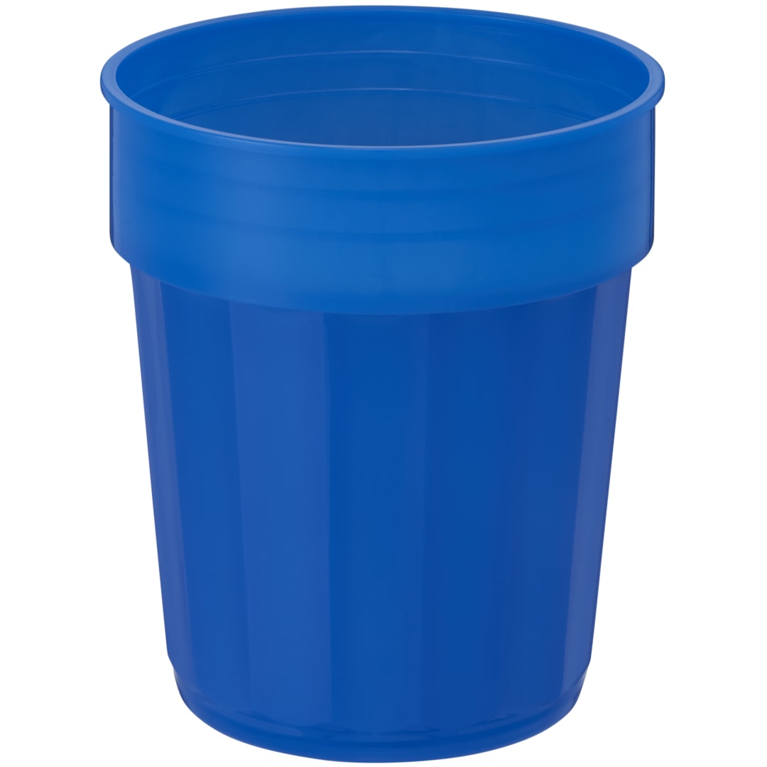 Bullet Fluted 16oz Stadium Cup - SM-6015 Blue