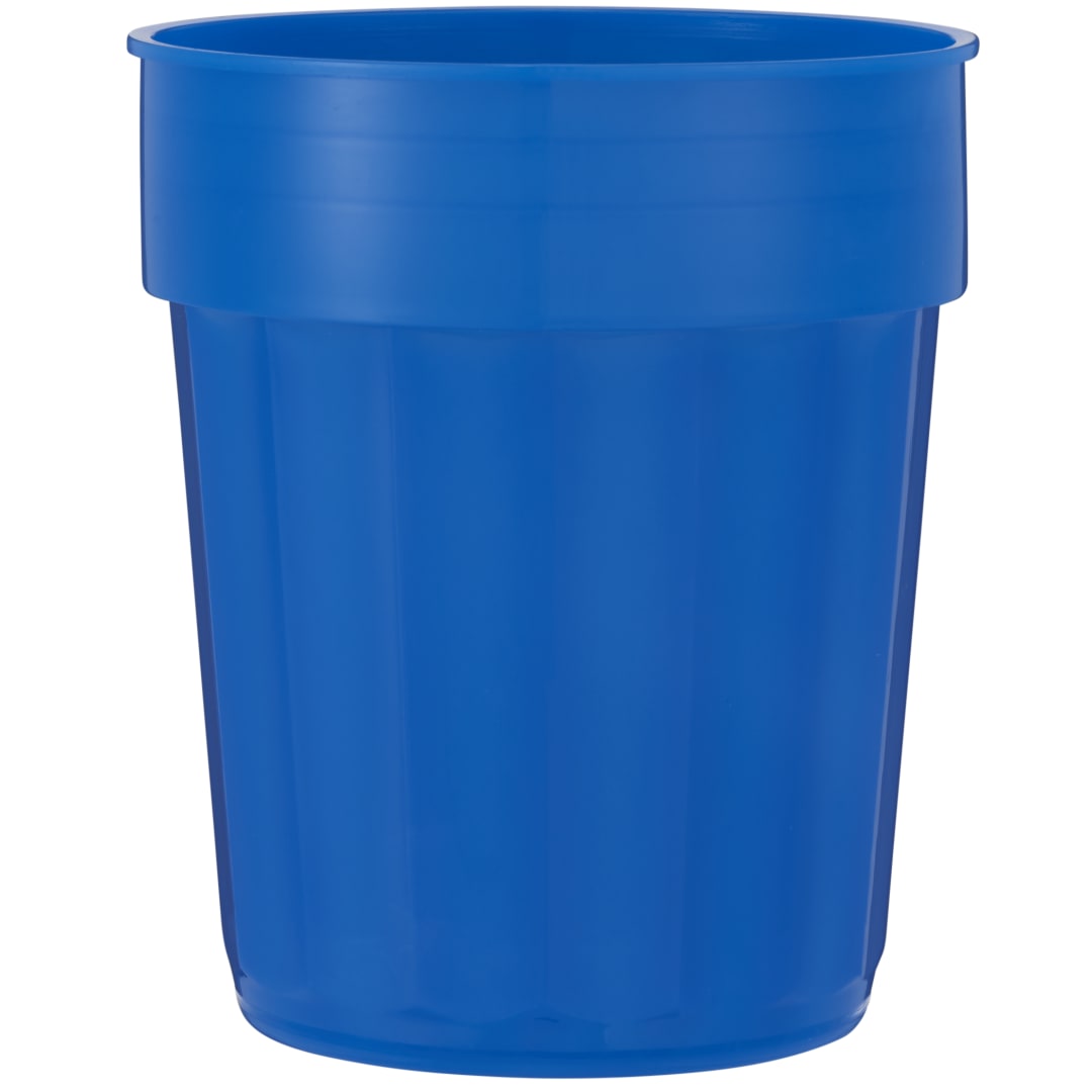 Bullet Fluted 16oz Stadium Cup - SM-6015 Blue