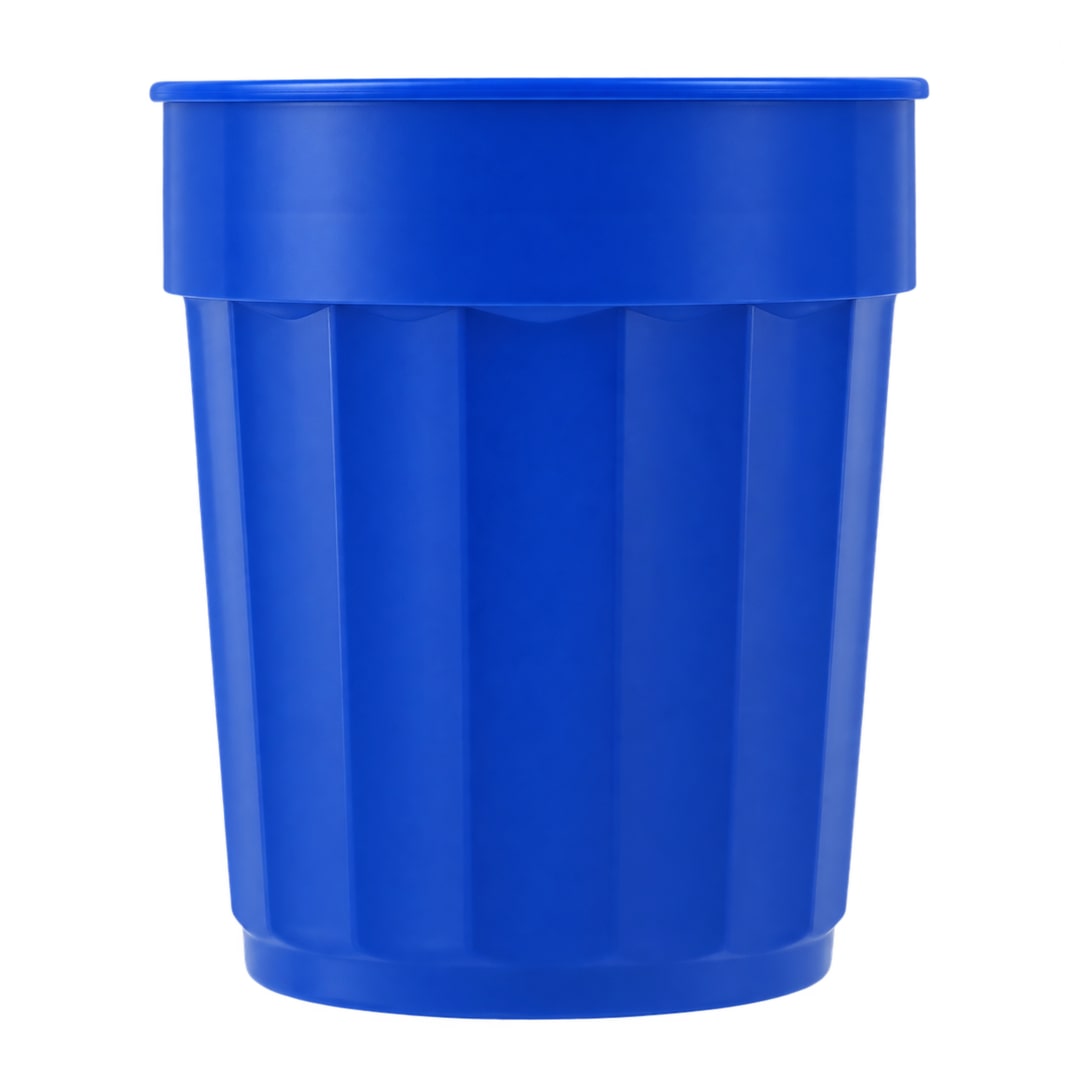Fluted 16oz Stadium Cup - SM-6015 Blue