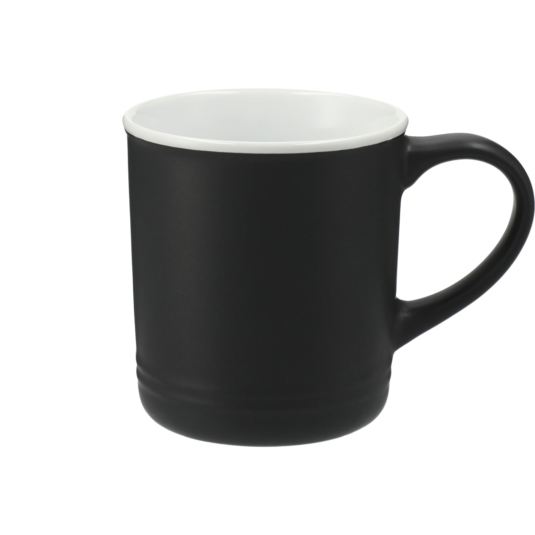 Bronx 12oz Ceramic Mug - SM-6338 Black
