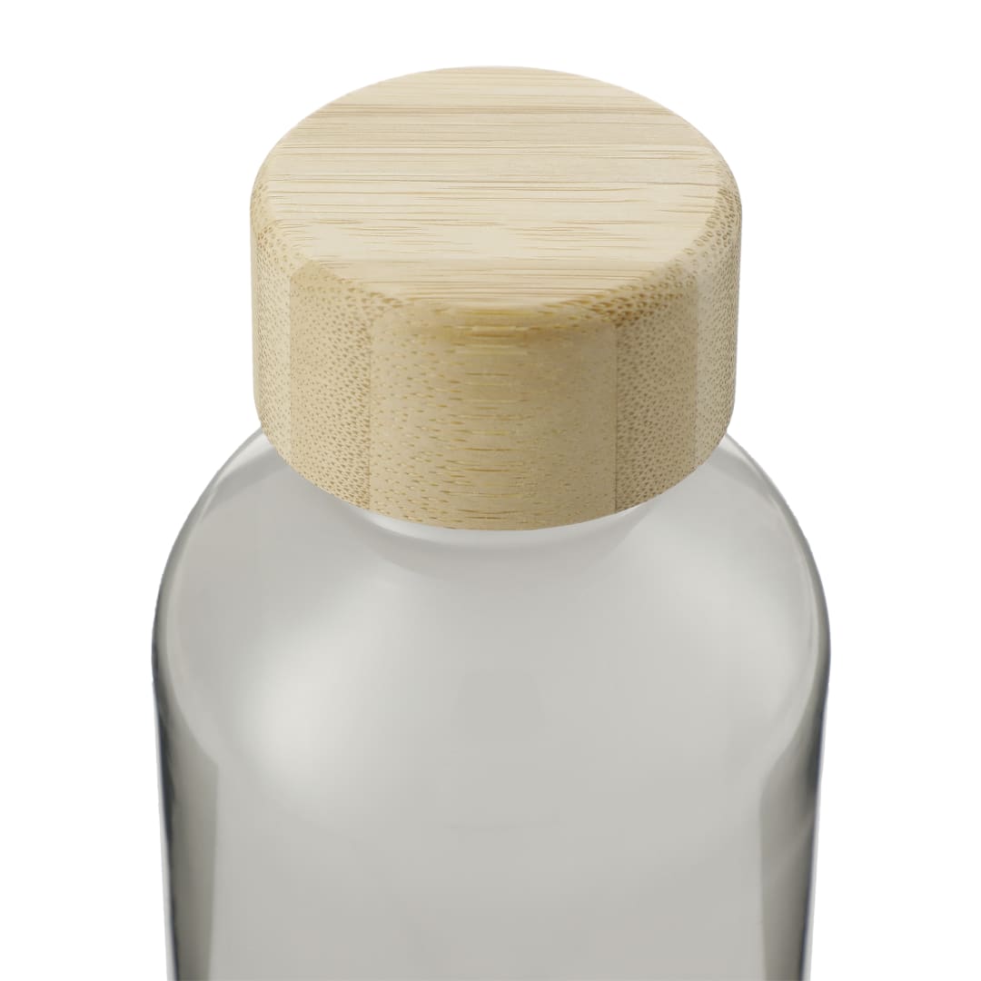 Sona 22oz RPET Bottle w/ FSC&#174; 100% Bamboo lid - SM-6924 Gray