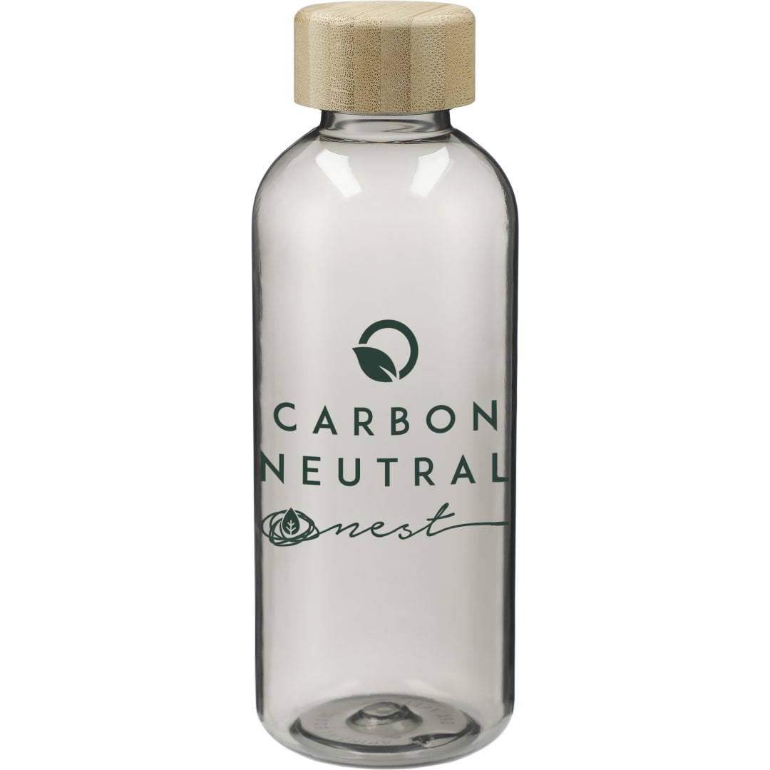 Sona 22oz RPET Bottle w/ FSC&#174; 100% Bamboo lid - SM-6924 Gray