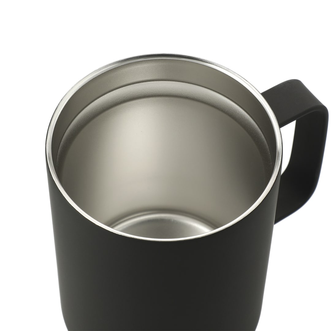 Rover 14oz Vacuum Insulated Camp Mug - SM-6939 Black