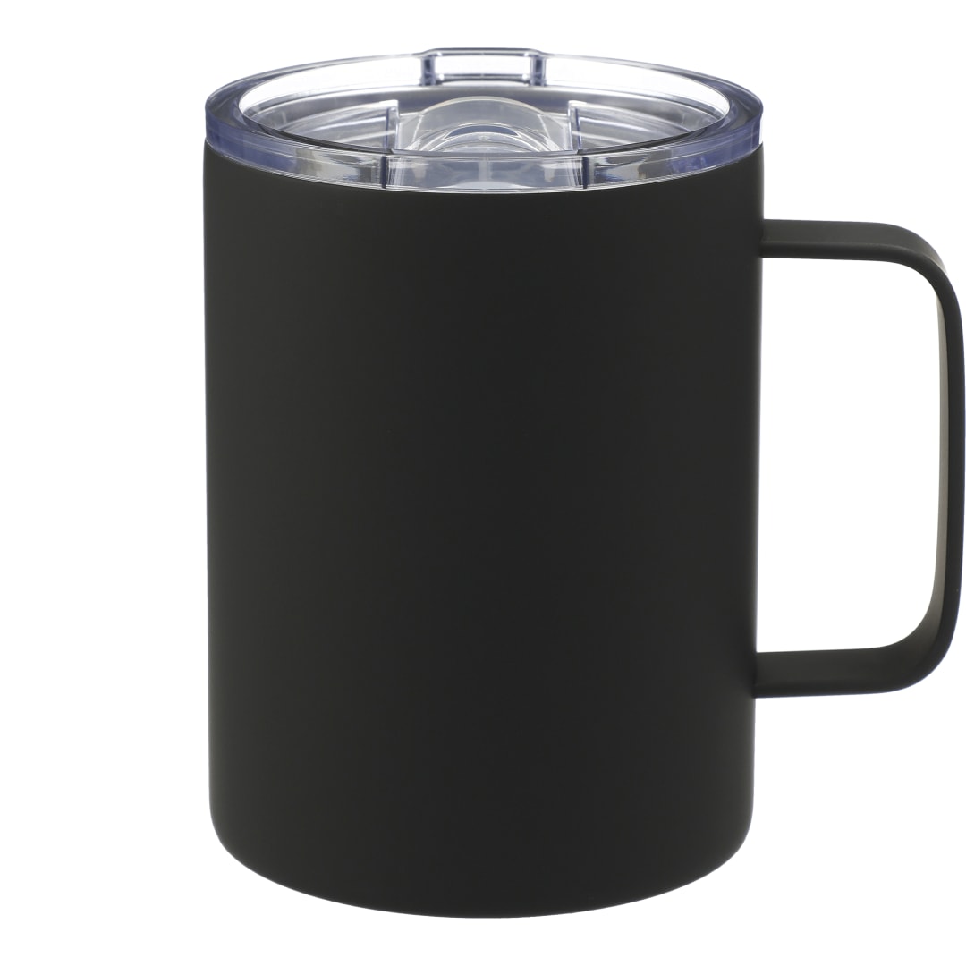 Rover 14oz Vacuum Insulated Camp Mug - SM-6939 Black
