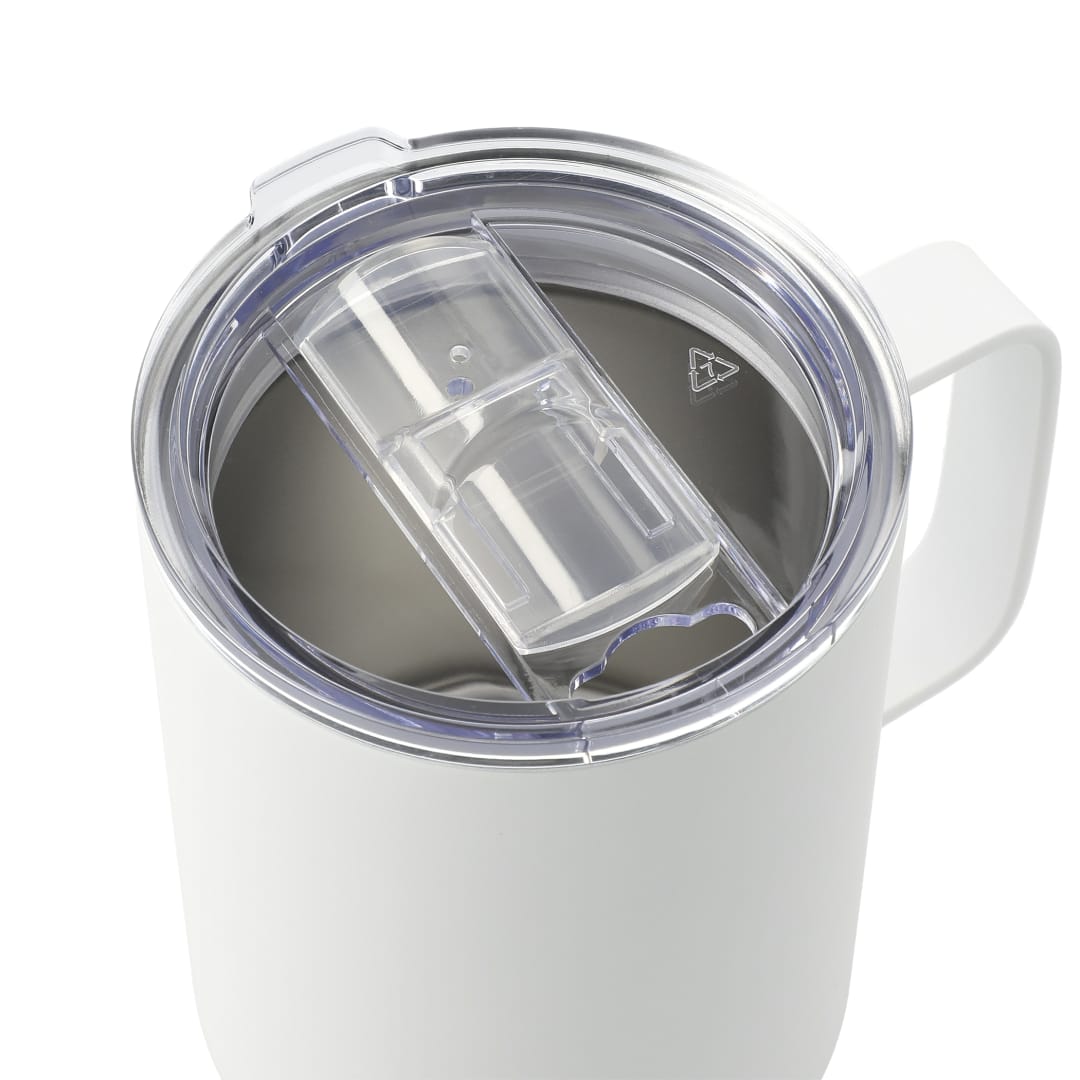 Rover 14oz Vacuum Insulated Camp Mug - SM-6939 White