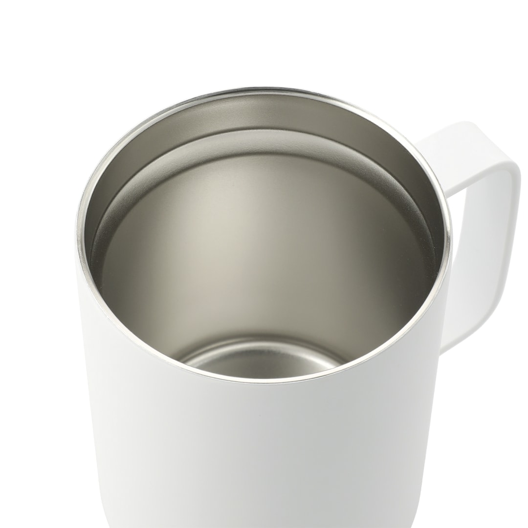 Rover 14oz Vacuum Insulated Camp Mug - SM-6939 White