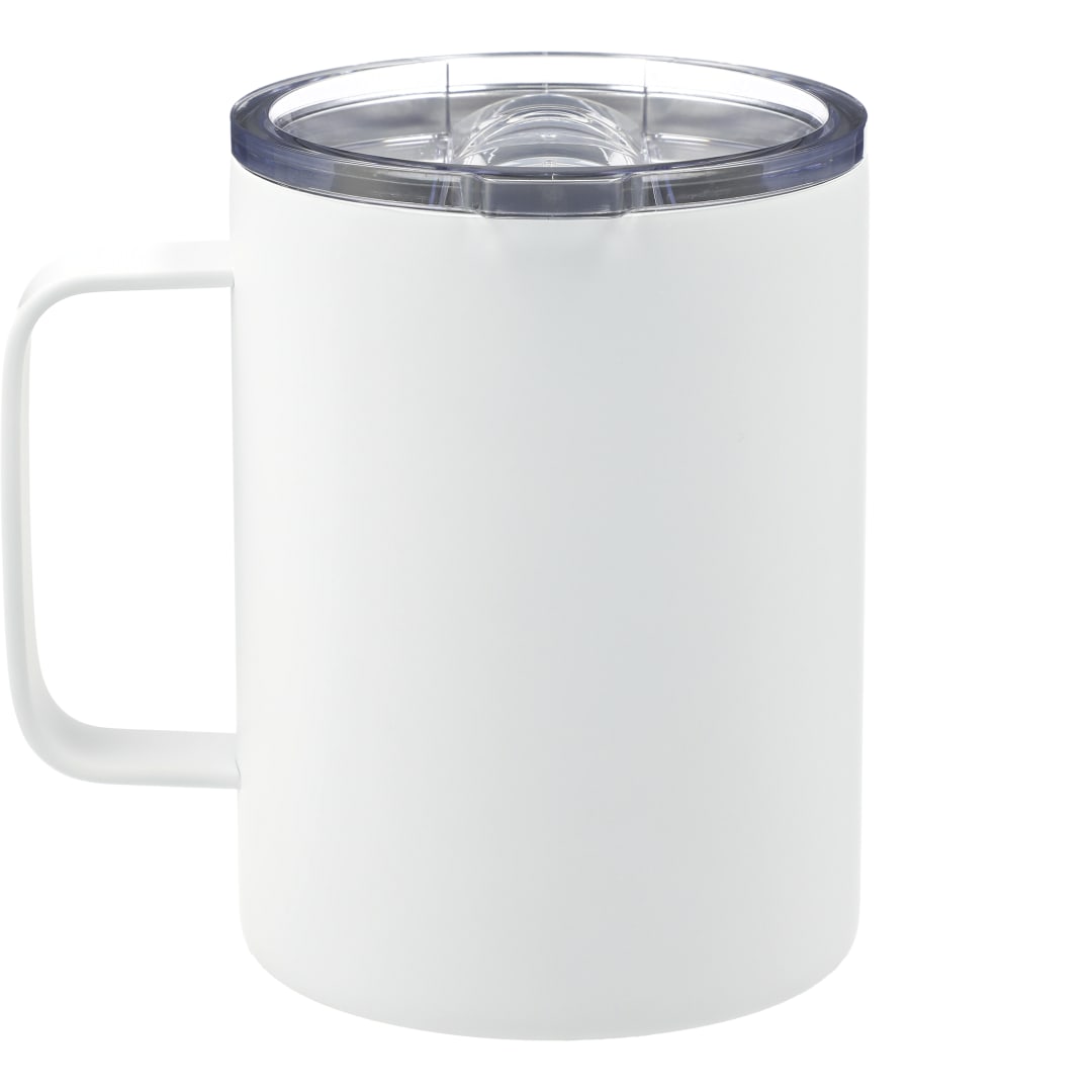 Rover 14oz Vacuum Insulated Camp Mug - SM-6939 White