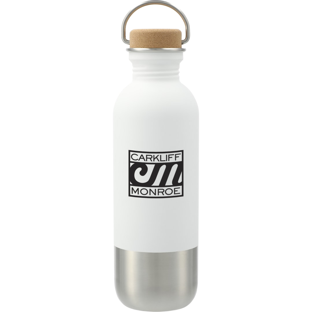 Lagom Single wall Stainless steel Bottle 27oz - SM-6947 White
