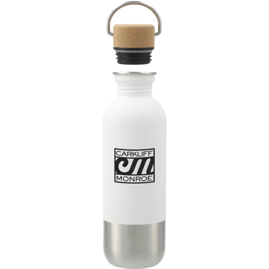 Lagom Single wall Stainless steel Bottle 27oz - SM-6947 White