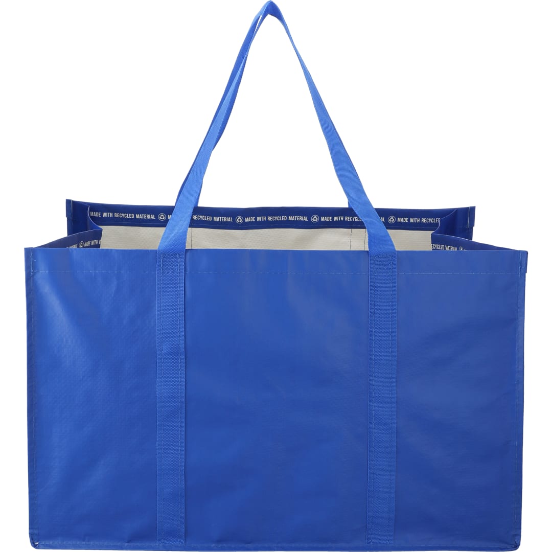 Recycled Woven Utility Tote - SM-7094 Blue