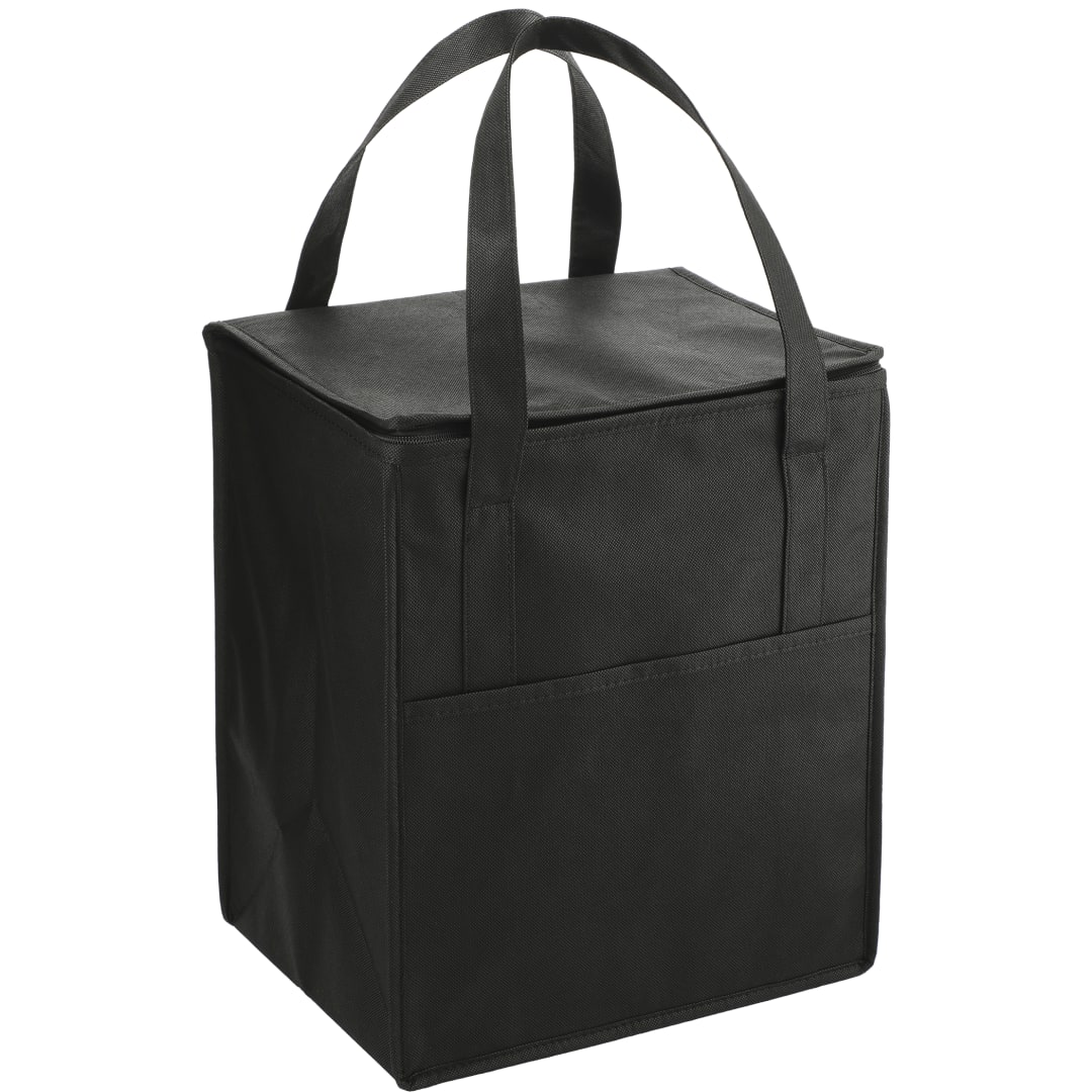 Hercules Flat Top Insulated Grocery Tote - SM-7430 Black