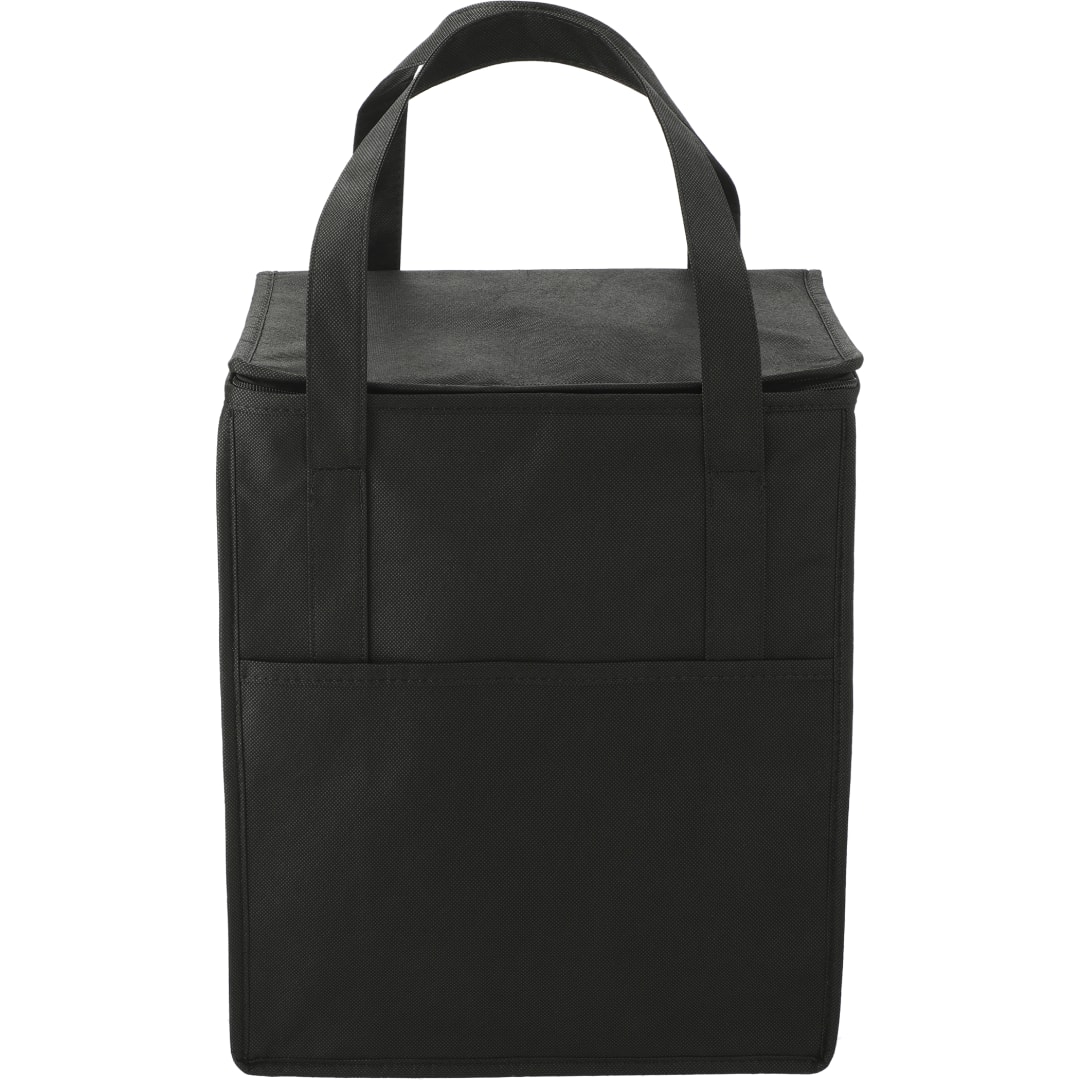 Hercules Flat Top Insulated Grocery Tote - SM-7430 Black