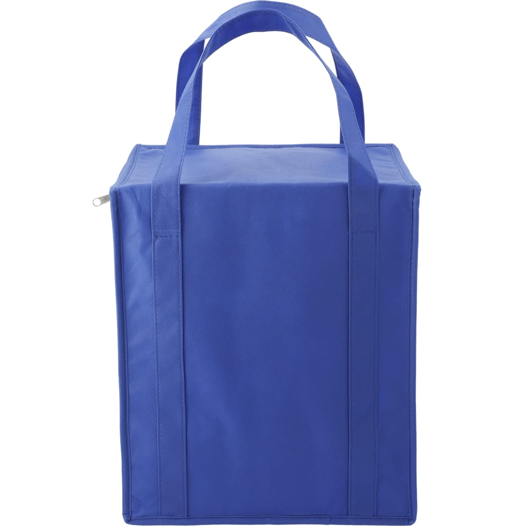 Hercules Flat Top Insulated Grocery Tote - SM-7430 Blue