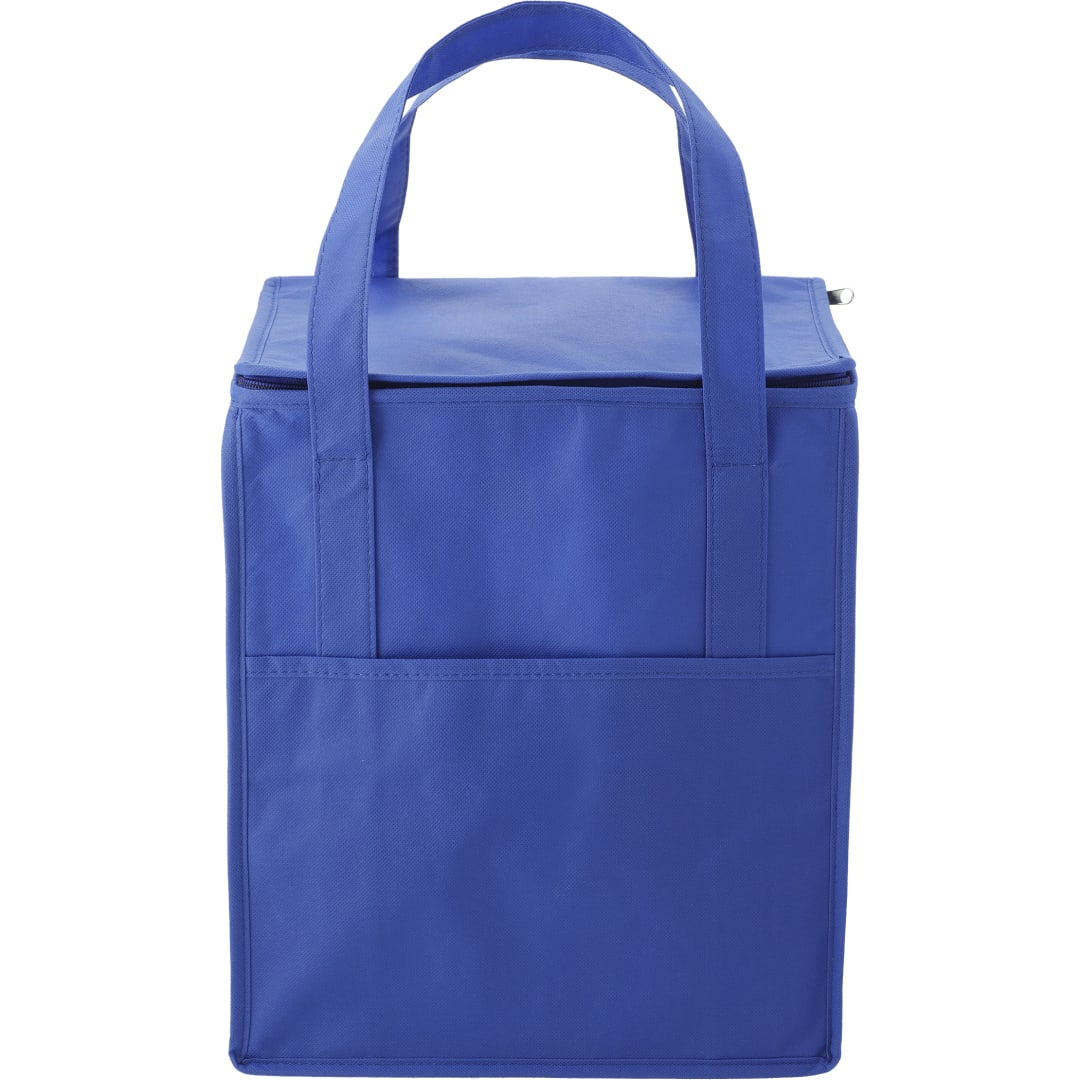 Hercules Flat Top Insulated Grocery Tote - SM-7430 Blue