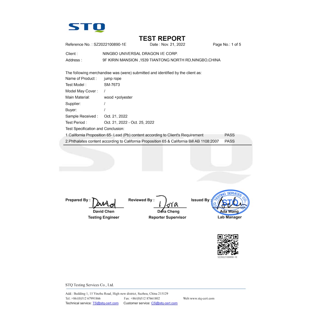 Jump Rope - SM-7673 Black