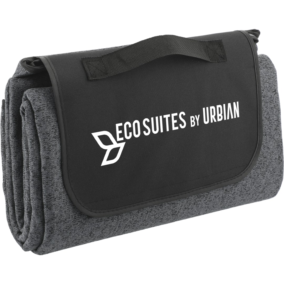 Recycled Heathered Picnic Blanket - SM-8731 Gray