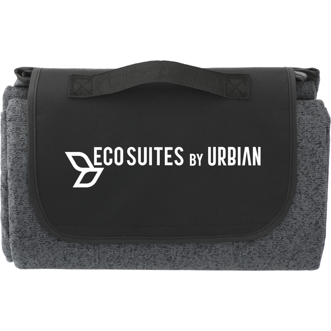 Recycled Heathered Picnic Blanket - SM-8731 Gray