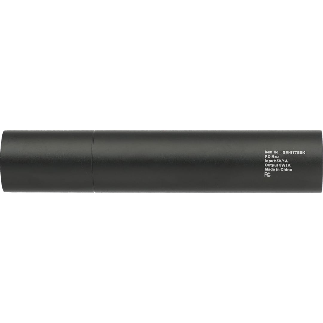 Rechargeable 1200mah Flashlight - SM-9779 Black