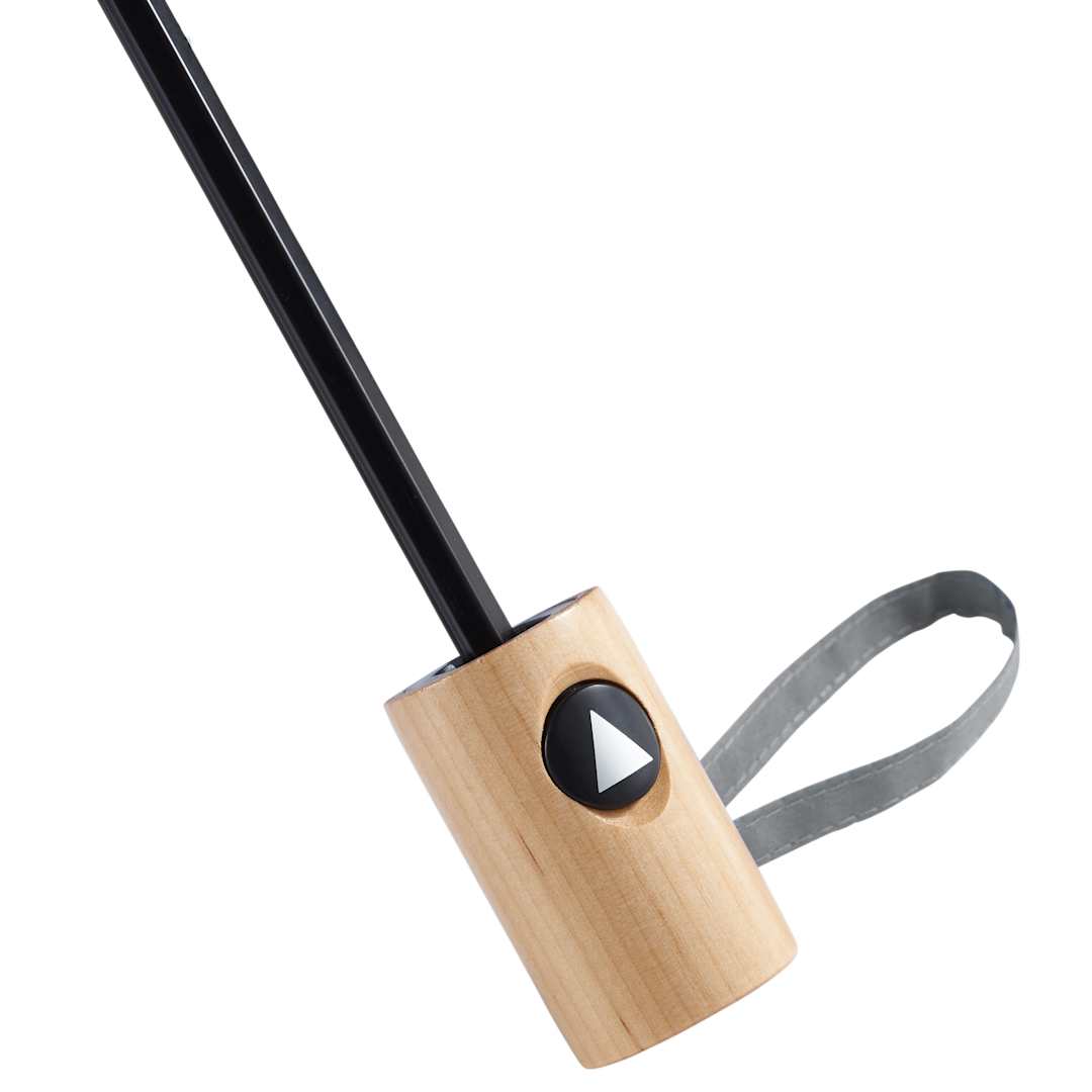 42&quot; Recycled Folding Auto Open Umbrella - 5050-01 Gray