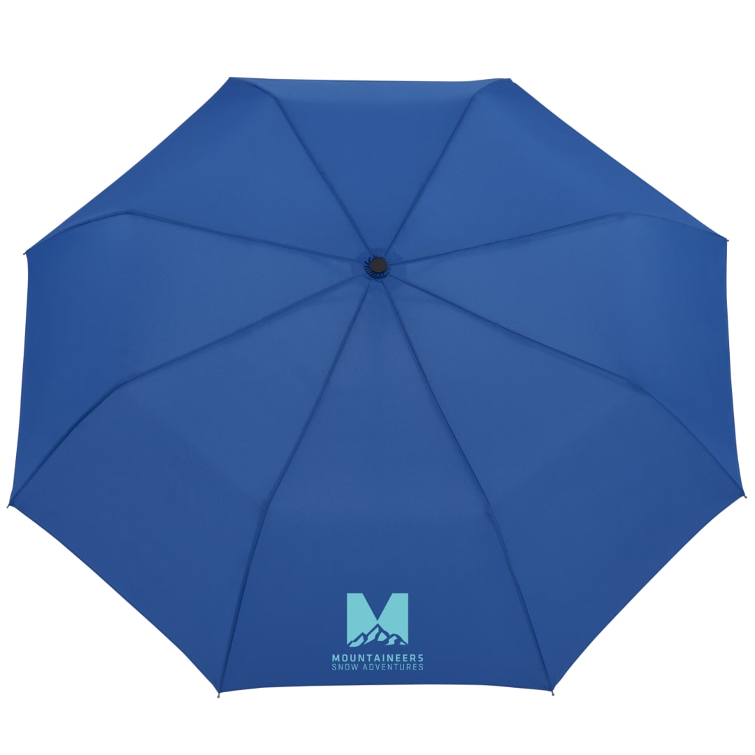 42&quot; Recycled Folding Auto Open Umbrella - 5050-01 Blue