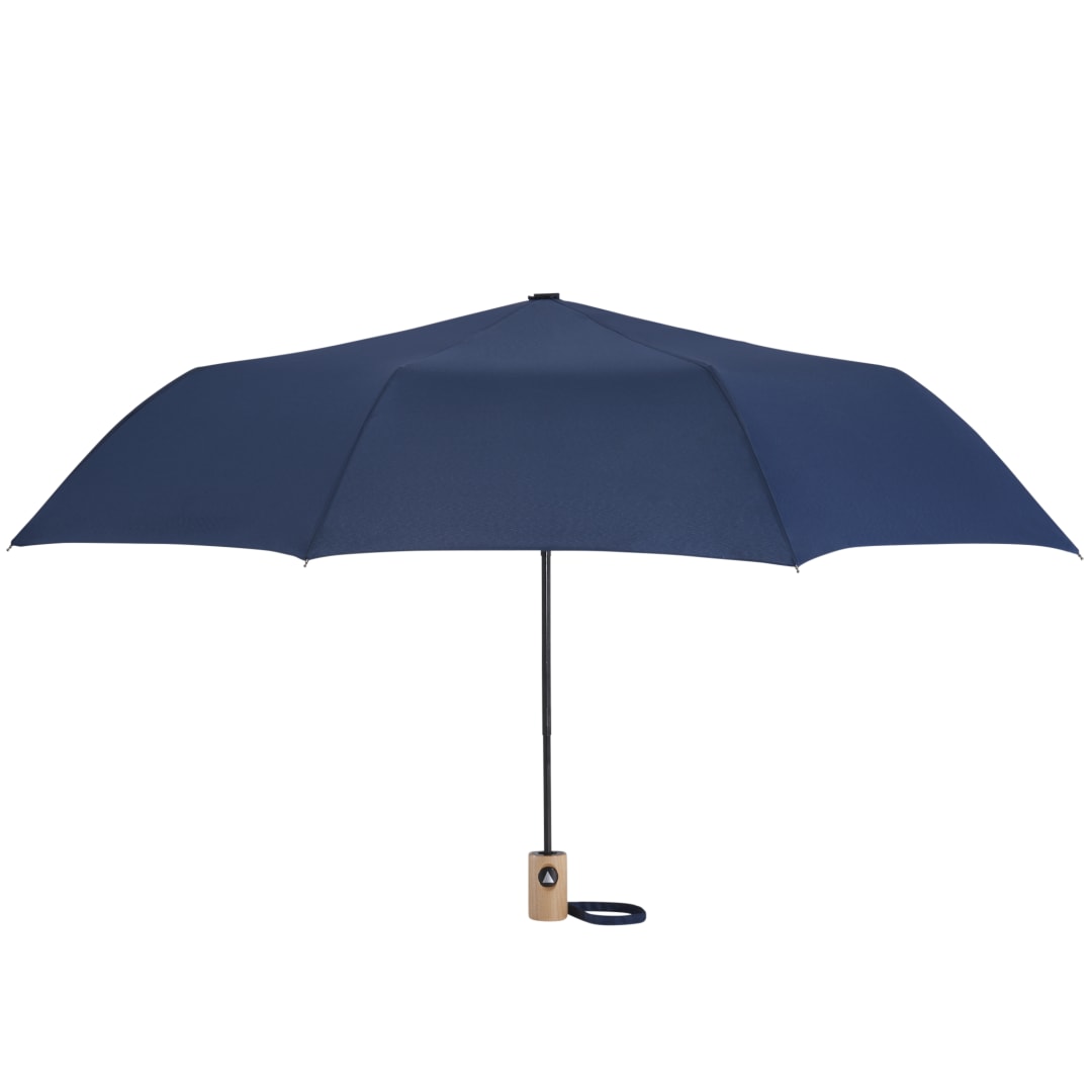 42" Recycled Folding Auto Open Umbrella - 5050-01 Blue