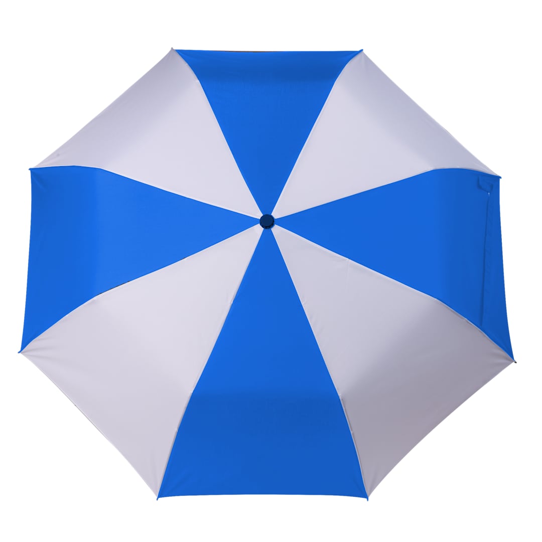42" Recycled Folding Auto Open Umbrella - 5050-01 Blue