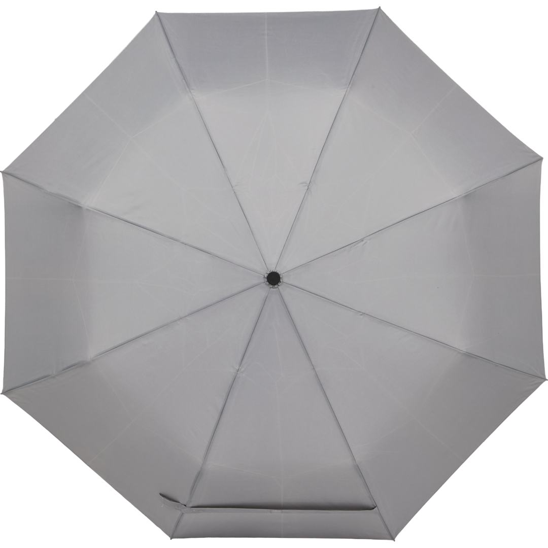 42" Recycled Folding Auto Open Umbrella - 5050-01 Gray