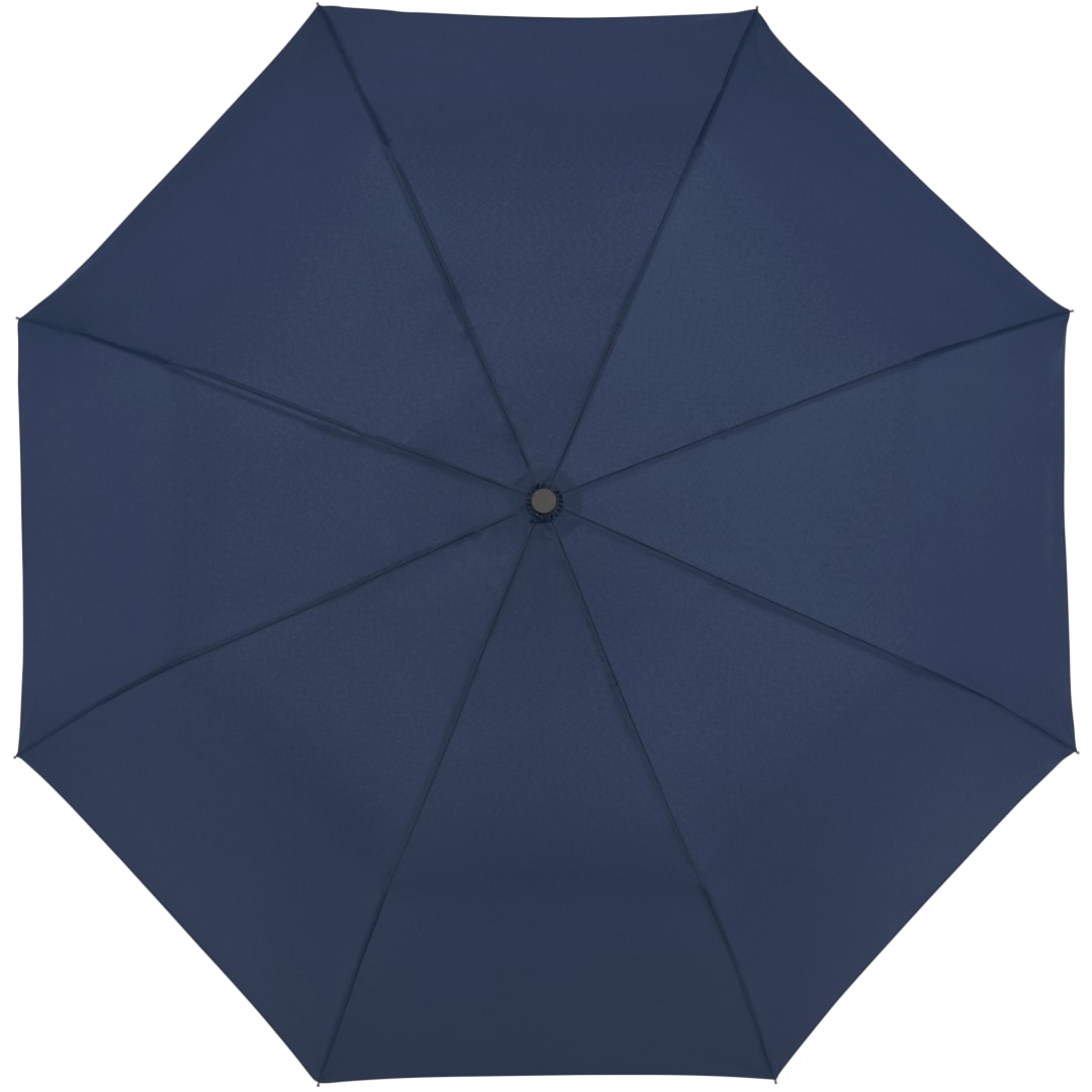 42" Recycled Folding Auto Open Umbrella - 5050-01 Blue