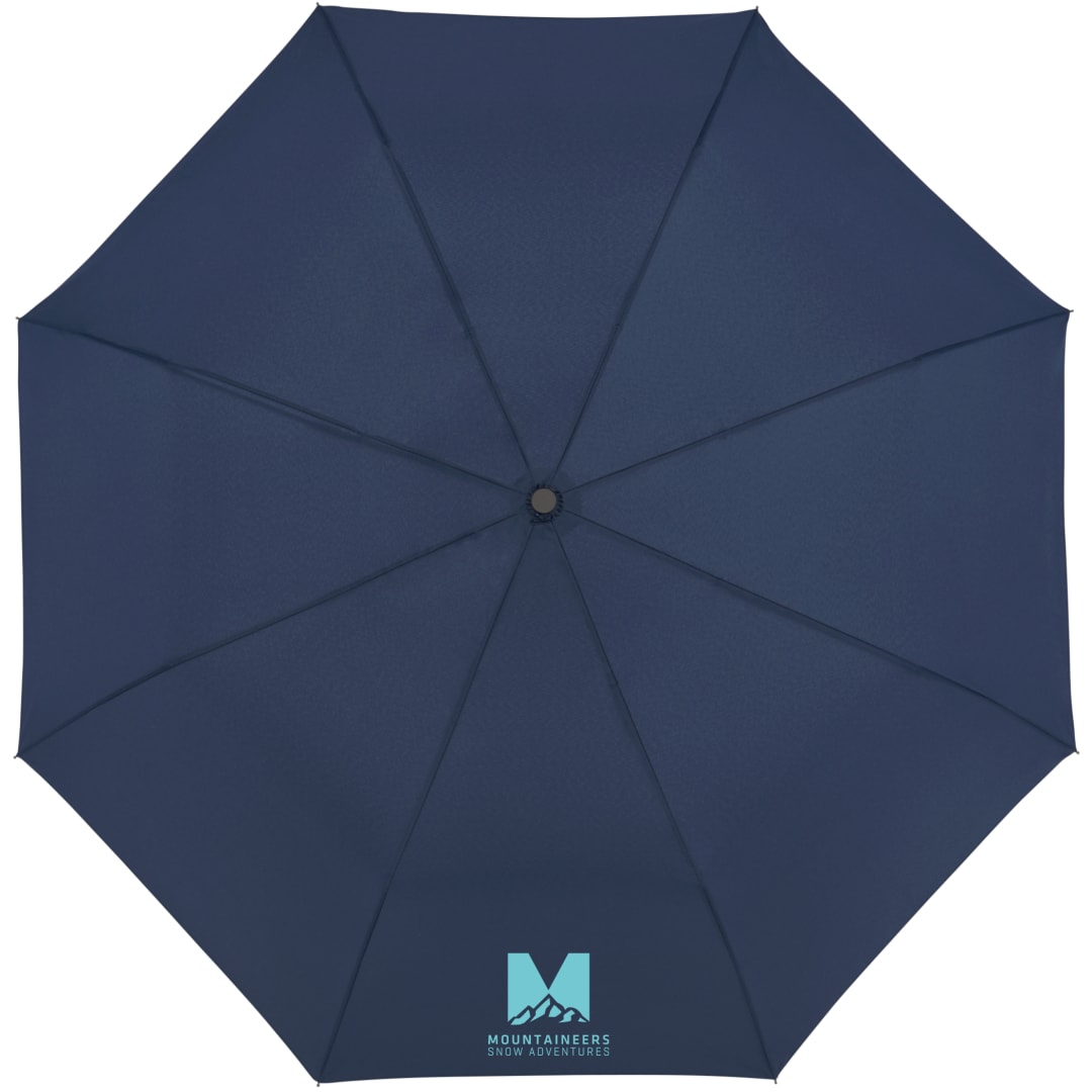 42" Recycled Folding Auto Open Umbrella - 5050-01 Blue