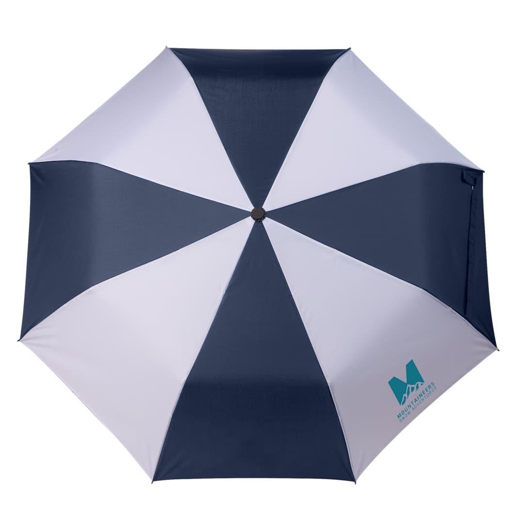 42" Recycled Folding Auto Open Umbrella - 5050-01 Blue