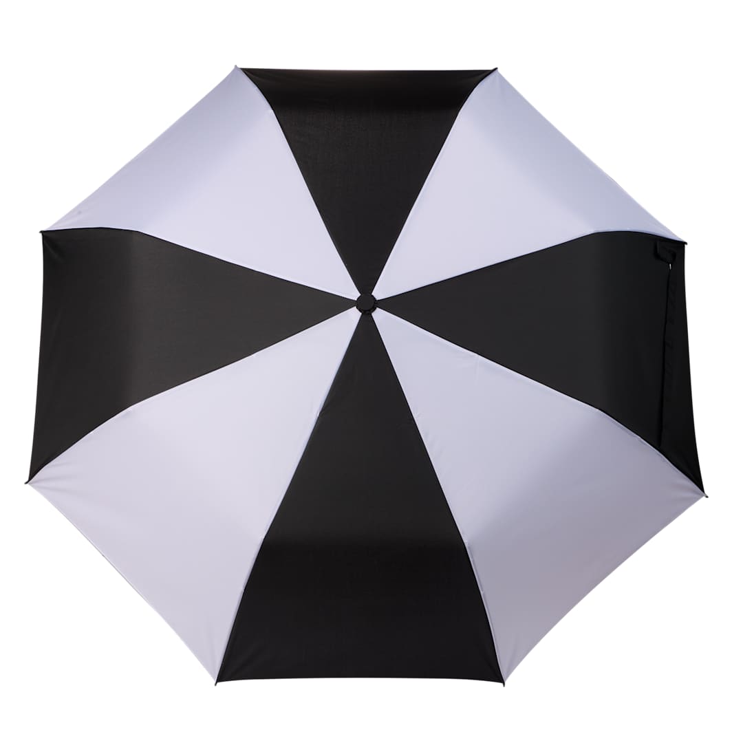 42" Recycled Folding Auto Open Umbrella - 5050-01 Black