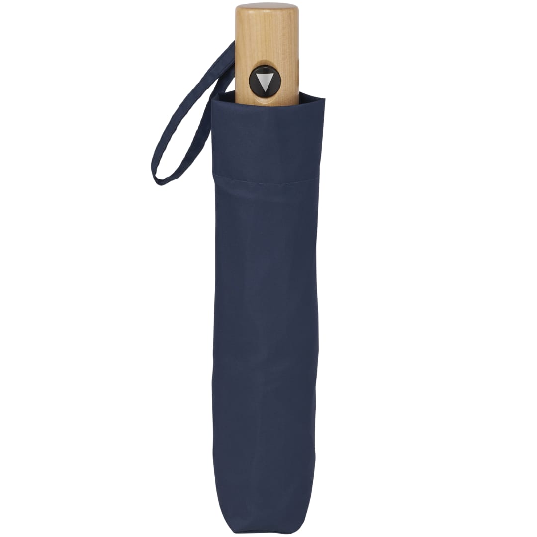 42" Recycled Folding Auto Open Umbrella - 5050-01 Blue