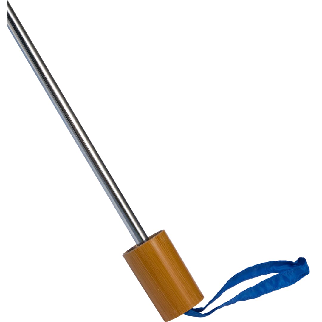 42" Recycled Folding Auto Open Umbrella - 5050-01 Blue
