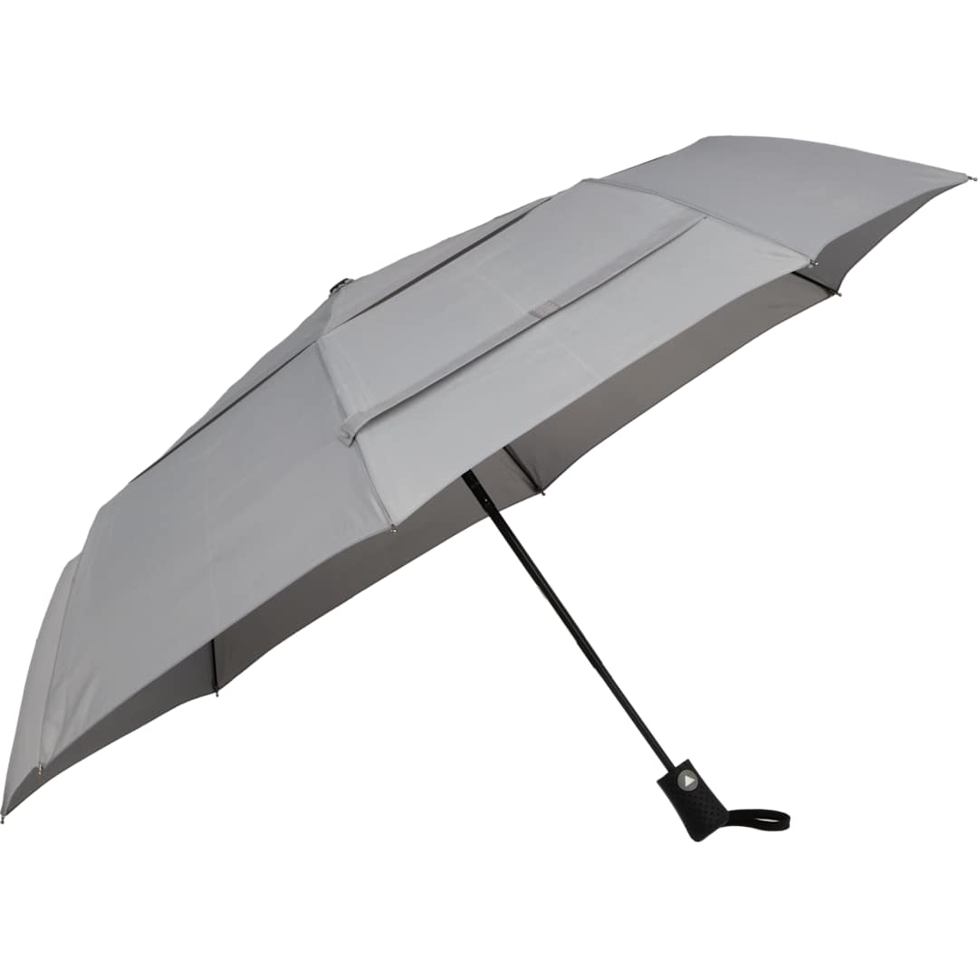 46&quot; Recycled Auto Open Umbrella - 5050-02 Gray
