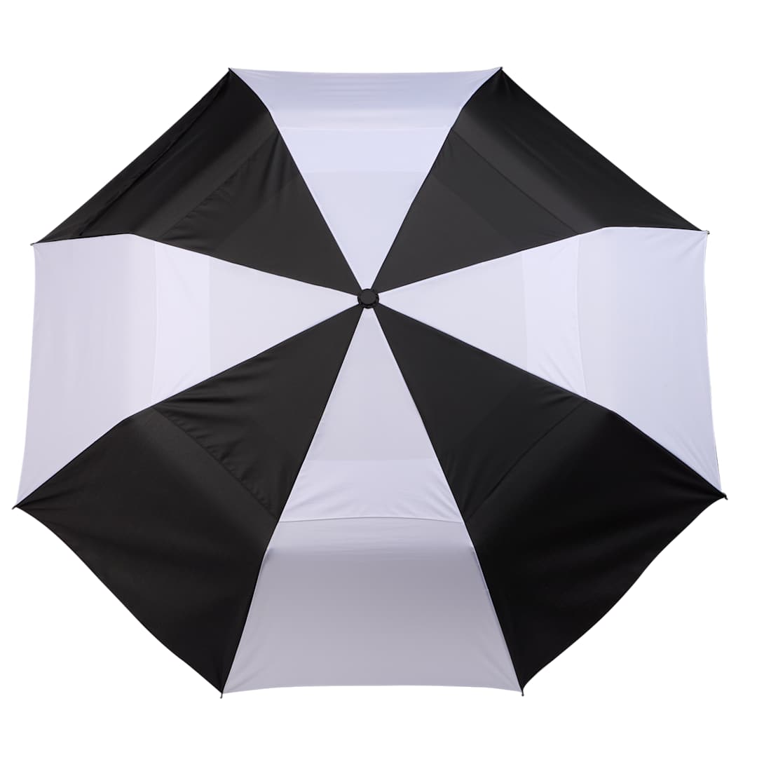 46" Recycled Auto Open Umbrella - 5050-02 Black