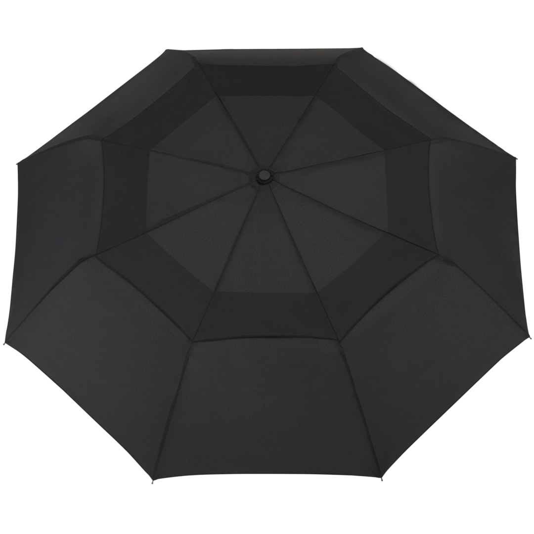46" Recycled Auto Open Umbrella - 5050-02 Black