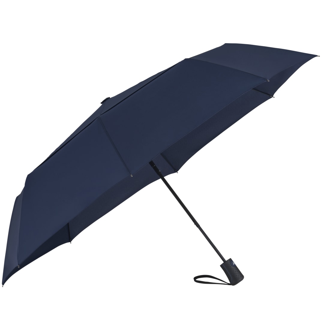 46" Recycled Auto Open Umbrella - 5050-02 Blue
