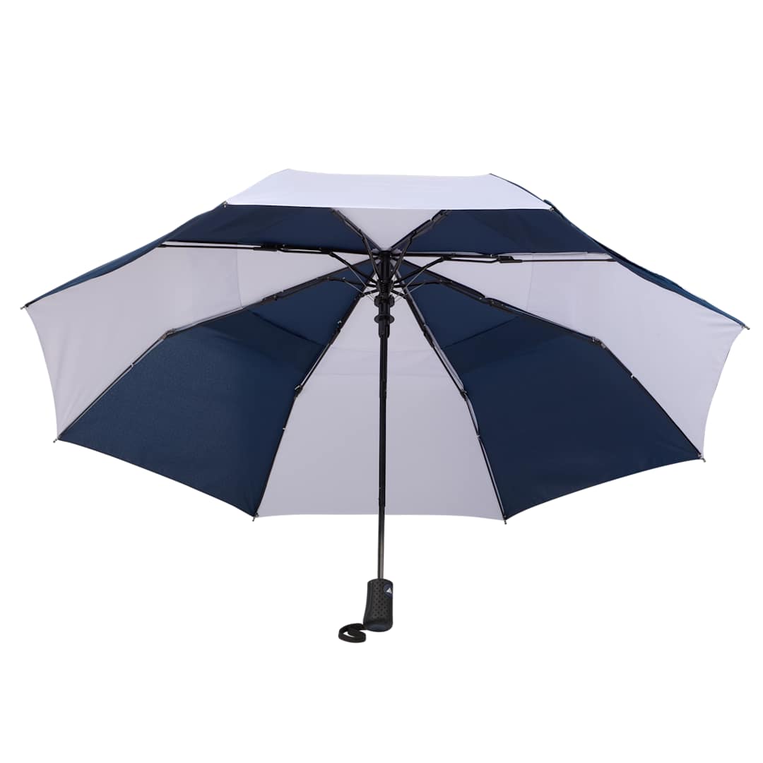 46" Recycled Auto Open Umbrella - 5050-02 Blue